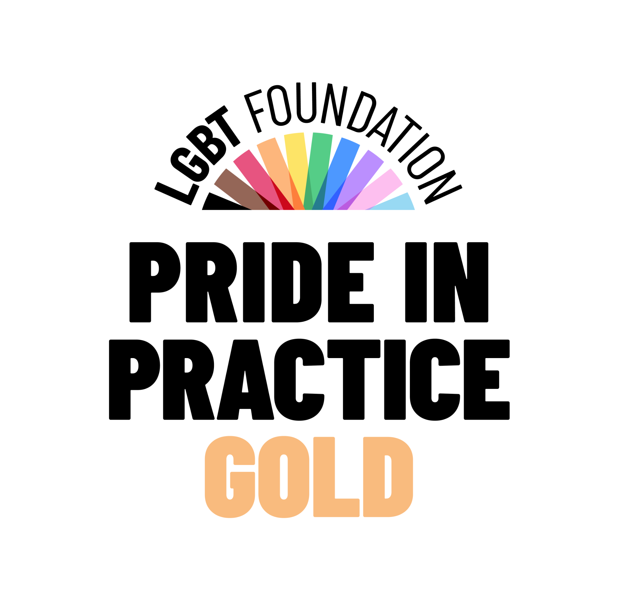 Pride in Practice Gold Accredited